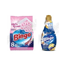 Bingo Tüm Renkler Toz Det. 8 Kg + Soft Yumuşatıcı 1440 Ml 2'li Set Diğer 42355202
