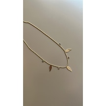 Xuping Zincir Kolye-45cm - 14k Altın Altın