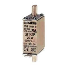 Siemens 3ne1814-0 20a 000 Boy Sitor Nh Bıçaklı Sigorta