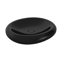 Bocchi Strata Çanak Lavabo 50 cm Parlak Siyah 1414-005-0125