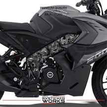 Bajaj Rs200 Forged Kaplama Etiket Sticker Modeli Orta Bölüm