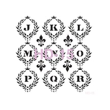 Hd15 Cadence Home Dekor Stencil 45X45