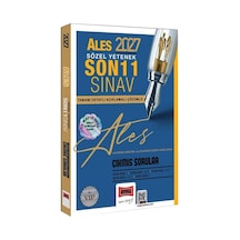 Yargı 2027 Ales Vıp Sözel Yetenek Çıkmış Sorular Son 11 Sınav Çözümlü Yargı Yayınları