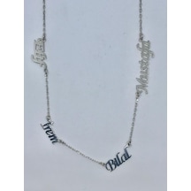 Gümüş Aile Kolye 453197407