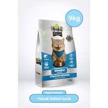 Happy Somonlu Kuru Kedi Maması 9 KG