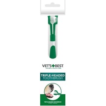 Vet's Best Köpekler İçin 3 Başlı Diş Fırçası