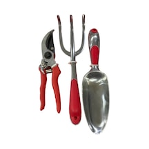 Mey İthalat Max Garden 820298 Budama Makası Çapa Ve Kürek Seti