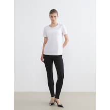 Lcw Modest Siyah Mercury Skinny Fit Kadın Jean Pantolon