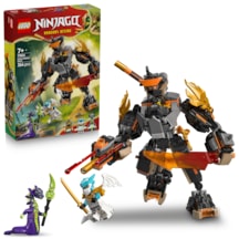 LEGO® NINJAGO® Cole’un Görev Robotu ve Ejderha Zane 71854 - 7 Yaş ve Üzeri Çocuklar için 3 Minifigür İçeren Yapım Seti (364 Parça)