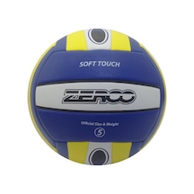 Zeroo Zr901 Soft Touch Voleybol Topu No: 5 Lacivert - Sarı