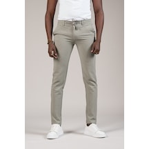 Perpant Slimfit Armürlü Beli İplikli Ve Lastikli Likralı Yazlık Jogger Pantolon Yeşil