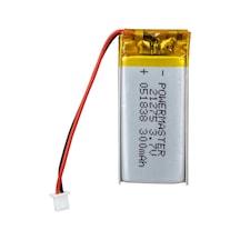051838 3.7 Volt 300 Mah Lityum Polimer Pil