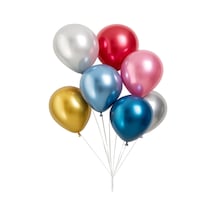 Jojo Balloons 12" Metalik Mix Blisterli Balon 6'lı 5 Adet Diğer