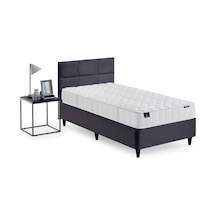 Yataş Supreme Star Canto New Deep Yatak Baza Başlık 3'lü Set- Antrasit 100 x 200