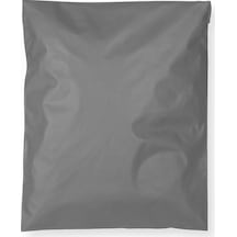 Cepsiz Kargo Poşeti - 25x30 Cm - Gri - 100 Adet Gri 30 X 25 100'lü Kargo Poşeti