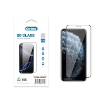 Apple Uyumlu   iPhone 11 Pro Max Go Des Og Glass Antistatik Temperli Cam Ekran Koruyucu Şeffaf