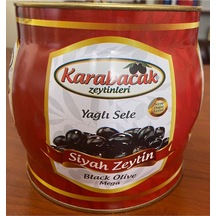 Karabacak Mega Boy Yağlı Sele Zeytin