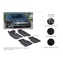 Golf7 Golf7.5 Havuzlu Paspas Takımı