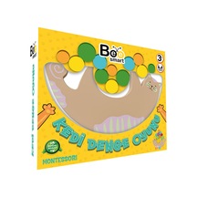 Bee Smart Doğal Ahşap Kedi Denge Oyunu Çok Renkli