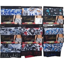 Tutku Erkek Elas Emp Spor Boxer 6'lı Kombin Kombin Tutku Erkek Elas Emp Spor Boxer 6'lı Kombin Kombin