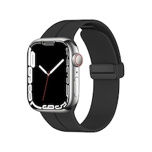 Apple Uyumlu  Watch  44mm Zore Krd-84 Silikon Kordon