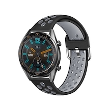 Kilifone - Huawei Uyumlu Watch Gt 3 46mm - Kordon Silikon Kordon Krd-10