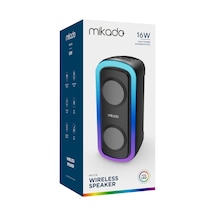 Mikado MD-C18 8 W Rgb Işıklı Taşınabilir Speaker Hoparlör