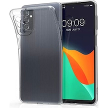 Samsung Galaxy M52 5g Kılıf Lüx Şeffaf Silikon