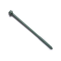 Hard-to-find Fastener 014973266578 Altıgen Başlı Kereste Vidaları, 1/4 X 6, Parça-50, Yeşil