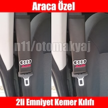 Audi A3 Sportback 2006-2012 Oto Koltuk Deri Kemer Kılıfı