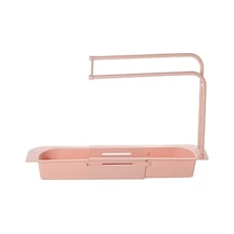Mutfak Lavabo Organizeri-raflı Düzenleyici Pembe Diğer