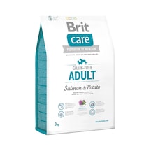Brit Care Adult Somonlu ve Patatesli Tahılsız Yetişkin Köpek Maması 3 KG