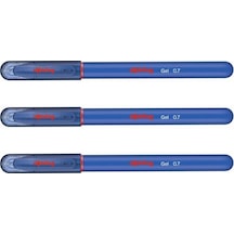 Rotring Jel Mürekkepli Tükenmez Kalem Mavi 3'lü