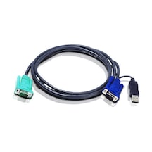 Karnas_Teknoloji Aten Aten-2L-5202U Usb Kvm (Keyboard/Video Monitor/Mouse) Switch