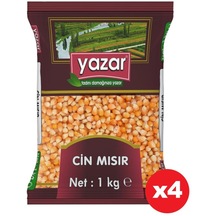 Yazar Patlatmalık Cin Mısır 4 x 1 KG