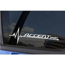 Hyundai Accent Napız Kalp Kelebek Cam Için Sticker Yapıştırma