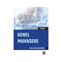 Genel Muhasebe / Orhan Sevilengül / Prof. Dr. Orhan Sevilengül