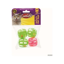 202363 Catlife Plastik Kedi Oyuncağı 4 Lü