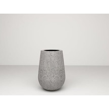 Nuano Consept Zono Serisi Uzun Saksı Açık Gri 35x42