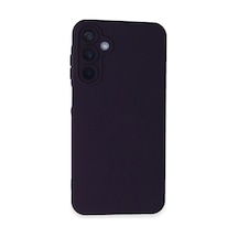 Herşeytrend Samsung Galaxy Uyumlu A25 5g Kılıf Nano İçi Kadife Silikon - Mor Çok Renkli