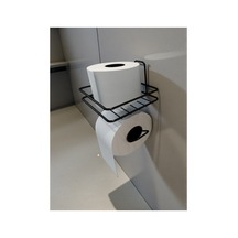 Buççin Online Mağaza Yapışkanlı Metal Yedekli Wc Kağıtlık Tuvaler Kağıtlığı Havuluk Banyo Wc Düzenleyici Yedek Hazneli Me Çok Renkli