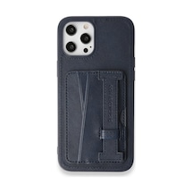 Newface - 701 - iPhone Uyumlu 14 Pro Max Kılıf Hd Deri Kartvizitli Kapak - Csmo-tex - - Mavi