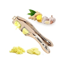 2'si 1 Arada Sarımsak Ezici, Sarımsak Kıyma Ve Sarımsak Dilimleme Çok Renkli