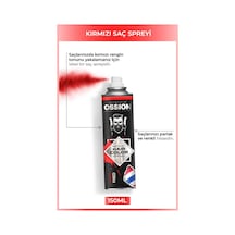 Morfose Ossion Premium Barber Line Kırmızı Renkli Saç Spreyi 150 Ml