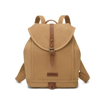 Kanvas Kumaş Kadın Sırt Çantası Smart Bags 1335 Camel
