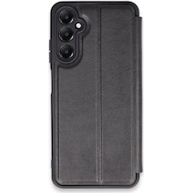 Samsung Galaxy Uyumlu, S24 Fe Kılıf Flip Cover - Siyah
