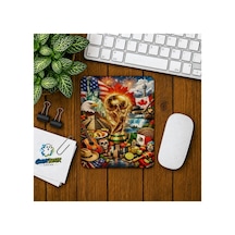 Dünya Kupası Baskılı Oyuncu Mousepad 065