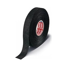 27kids Badem10 Tesa Tüylü Bant Polyester Bez Kablo Sarma Bandı 19 Mm X 15 Metre Siyah Açık Bej