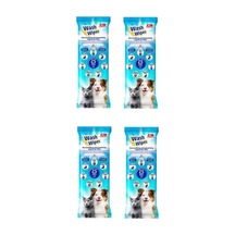 Bio Pet Active Wash Wipes Kuru Yıkama Ve Bakım Havlusu 25 Li X 4 Paket