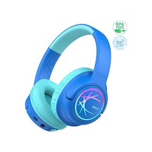 Gürültü Önleyici Ses Sınırlı 60 Saat Oynatma Süreli Bluetooth Çocuk Kulaklığı Mavi Bth 1 2 Adet Çok Renkli
